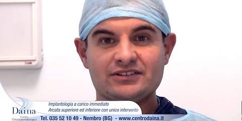 Implantologia a carico immediato arcata