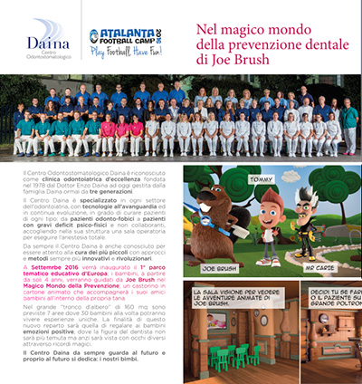 Fare goal con un sorriso – Partner Atalanta Calcio Fare goal con un sorriso – Partner Atalanta Calcio